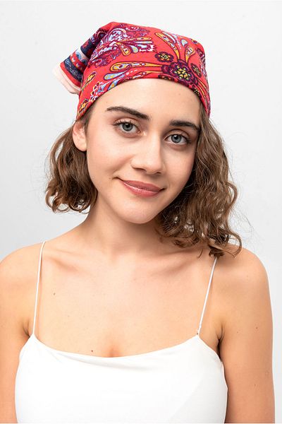 nehir eşarp Carpet Pattern 100% Cotton Scarf