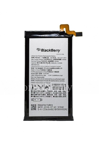 indirimplus BLACKBERRY KEY 2 TLP035B1 BATARYA