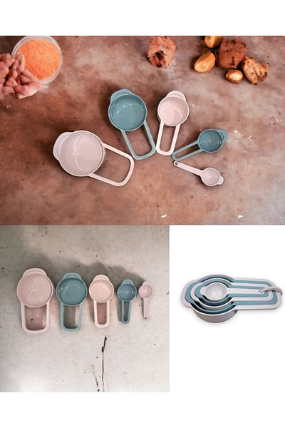 ZFN 5 Colorful Measuring Spoons Set