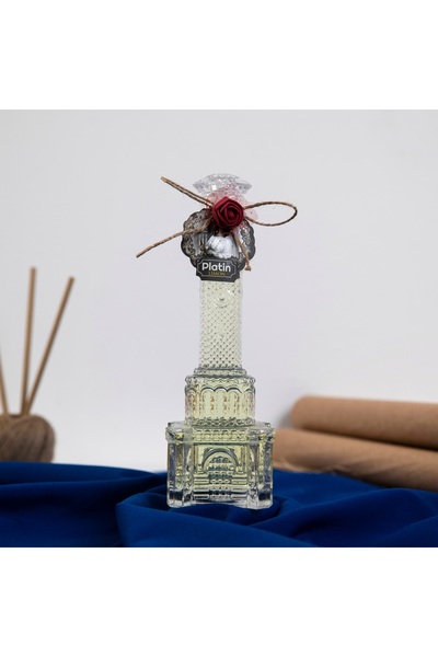Platin Kolonya & Parfüm İzmir Saat Kulesi Cam Şişe Limon Kolonyası 250 cc.