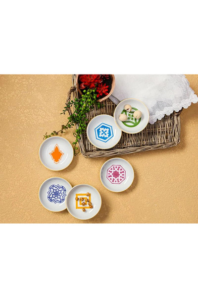 Porland Morocco 6lı Mini Kase Takımı 10cm