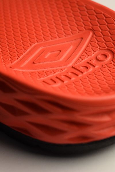 UMBRO Men's Daily Beach Street Sports Slippers Black Red - UMBRO EQUIPE SANDAL