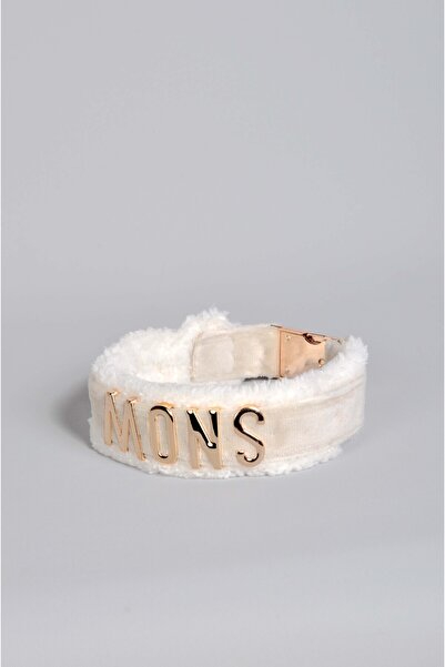 Pawsim İsimli Köpek Tasması ( TASMA + GEZDİRME KAYIŞI SET ) İsime Özel Köpek Tasması , Peluş Köpek Tasması