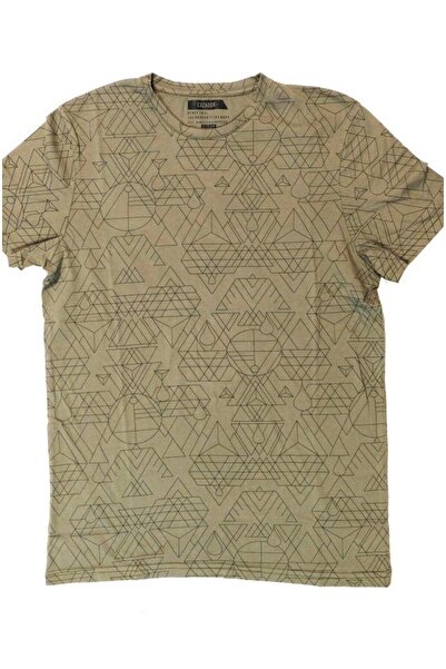 Cazador MEN'S ZERO NECK SPECIAL PROCESSION PRINTED TEE CDR 4012-2024