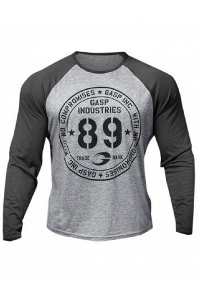 GASP Sleeves T-Shirt Gray