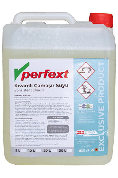 Ultra Yoğun Kıvamlı Çamaşır Suyu 5l(KG)