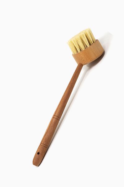 Less Sürdürülebilir Yaşam Gereçleri Scouring Sponge and Brush - Wooden Brush