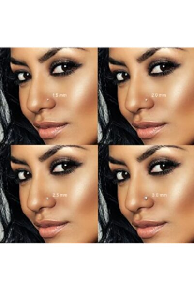 Set 925 Ayar Gümüş Zirkon Taşlı 3 mm Yuvarlak Hızma