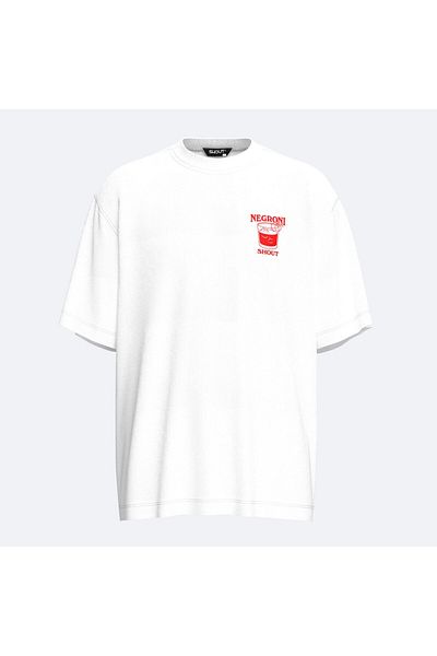 Shout Tricou supradimensionat unisex Negroni Cocktail