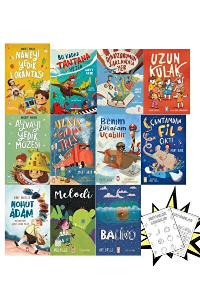 Timaş Yayınları أكلت مطعم الناني الملون هذا التانتانا يكفي مكان إخفاء الديناص...