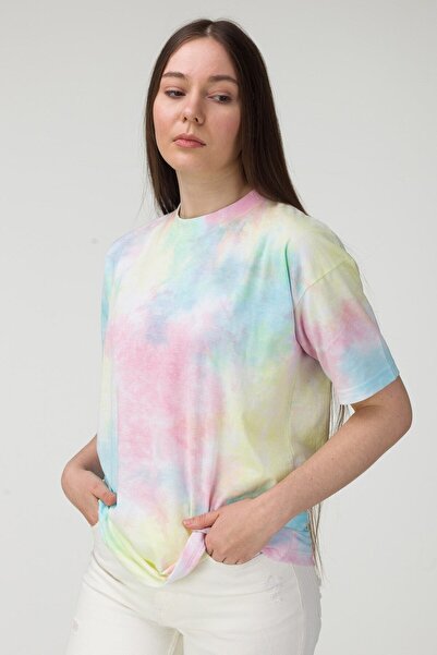 Revasser Γυναικεία γραβάτα με μοτίβο πολύχρωμο oversize