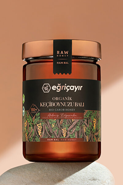 Eğriçayır Organik Keçiboynuzu Balı 850 g