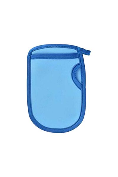 SAVORYHOME Spa Exfoliator - Dream Glove, Two Sided Bath, Body Cleansing, Dead Skin Removal - Blue