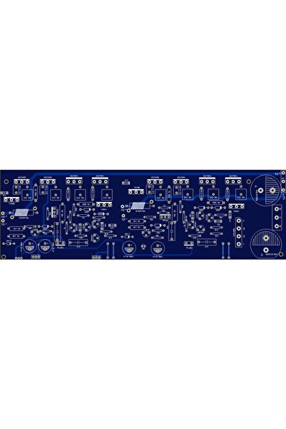Amfi Devre Kartı 2sc5200+2sa1943 Çift Kanal 2x200 - 400 Watt