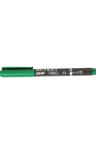Noki Hi-text Acetate Pen Permanent M Series Green 780my (Pack of 12)