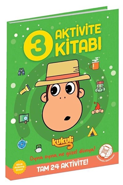 Beta Kids Kukuli Aktivite Kitabı - 3 / Buket Kurt / Beta Kids / 9786052429051
