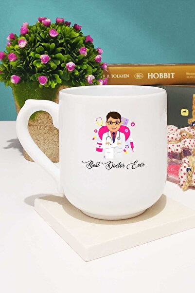Hedizu Best Doctor Ever Men's Doctor Gift Mug Oval