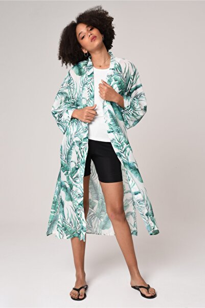 Bolder Viscose Patterned Kimono