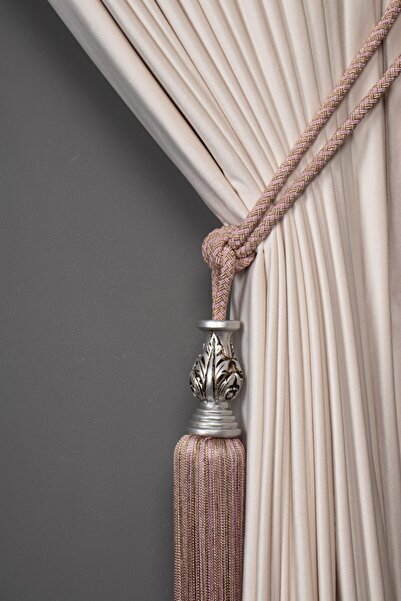 Saççax Exclusive Brățară barocă din bambus, cu ciucuri, cu detaliu argintiu, ...