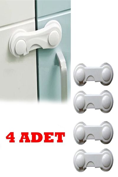 Gondol Local Cabinet Latch 4 Pieces Child Safety
