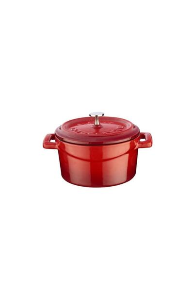 Lava Mini Trendy Round Pot Q10 Red