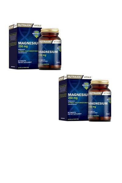 Nutraxin Synthesis Protein - Magnesium Bulunum 60 Tablets*2