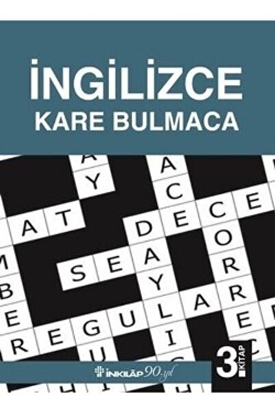 İnkılap Kitabevi İngilizce Kare Bulmaca 3. Kitap