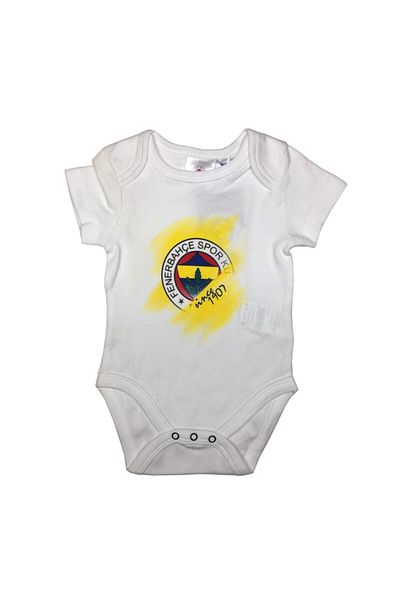 Fenerbahçe Unisex Licensed Baby Bodysuit - K-06