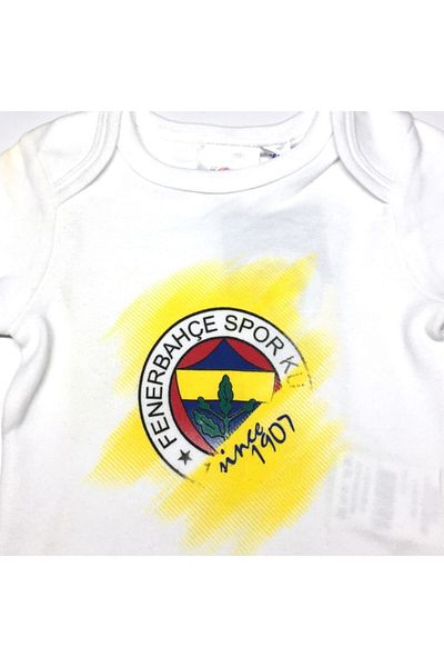 Fenerbahçe Unisex Licensed Baby Bodysuit - K-06