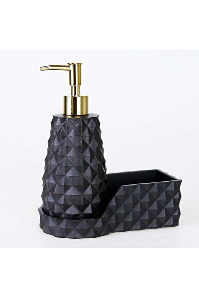 By Selim Dozator tečnog sapuna za kuhinju u obliku crne piramide