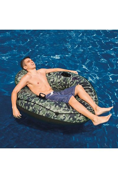 Intex Camouflage Armchair Bagel with Handle
