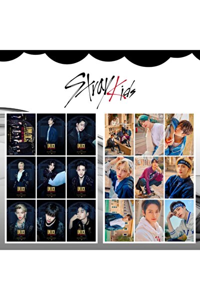 Stray Kids Stray Kıds '' Go Live In Life '' Fotokart Seti