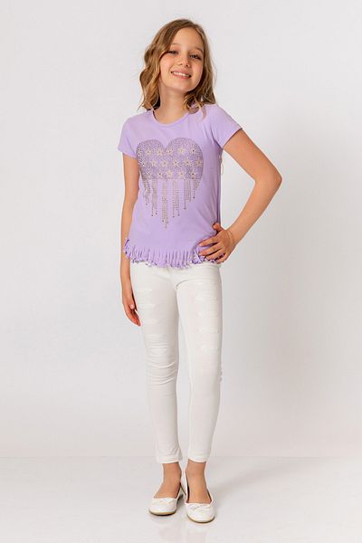 incity Girl's Lilac T-Shirt