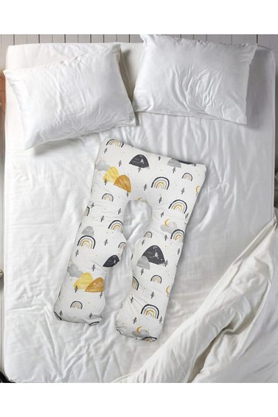 Çınar Reklam & Dış Ticaret Pregnancy Pillow with 5 Different Zone Supports (LINED)