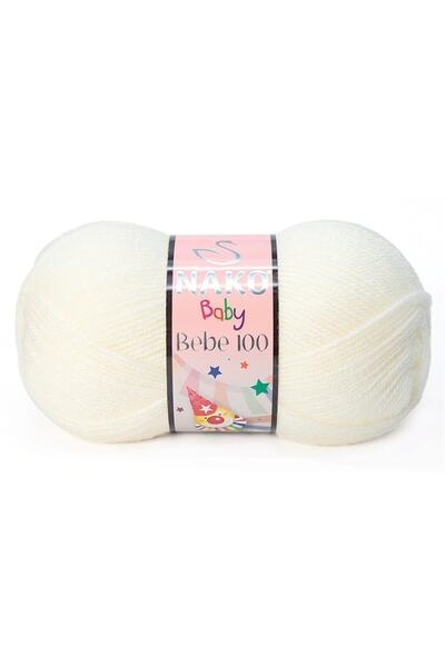 NAKO Bebe 100 99064 Açık Krem | Bebe Ipliği
