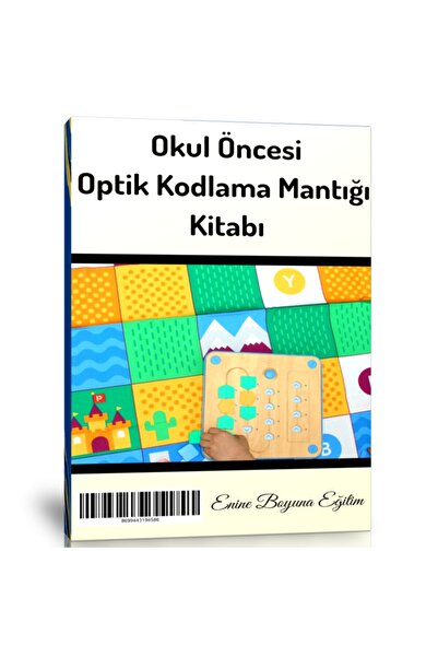 Enine Boyuna Eğitim Preschool Optical Coding Logic Book