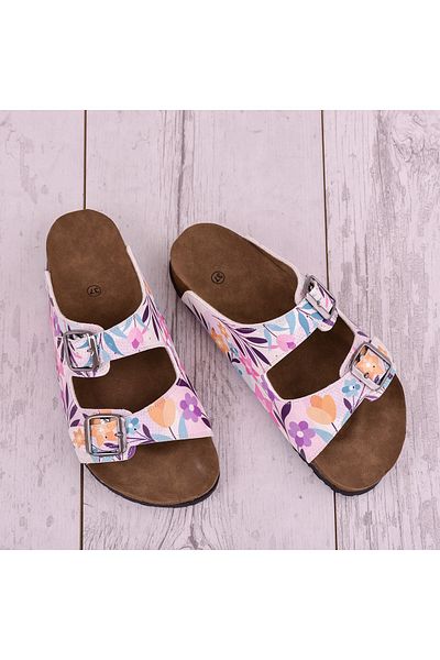 Streetfly Papuci violet unisex
