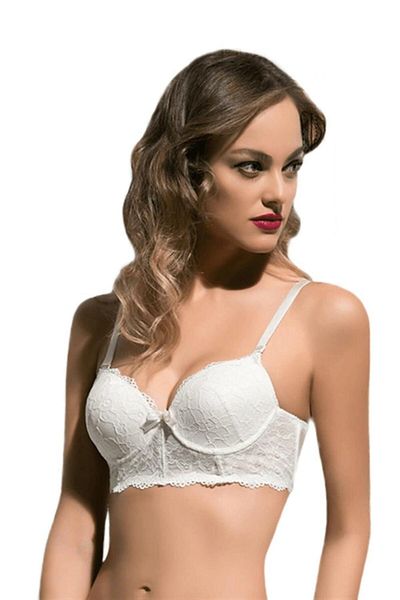Bella Dona Ecru Lace Women's Bustier - 7000 Model