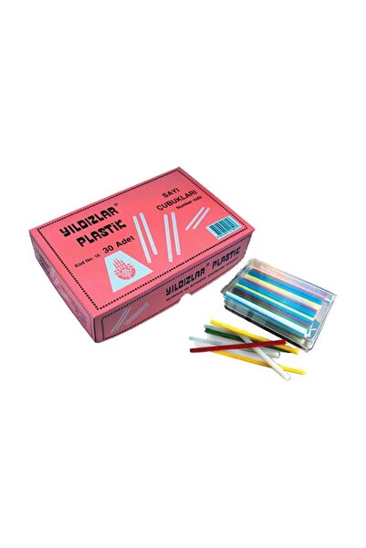 Yıldızlar Yayınları Stars Code:016 Number Stick with Plastic Box