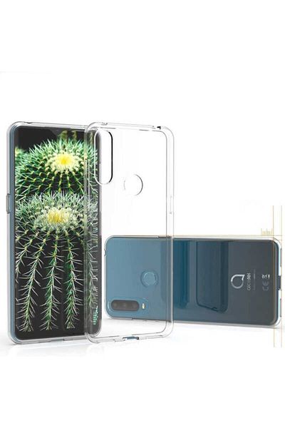 HTstore Alcatel 1S 2020 Case Super Silicone Cover-Colorless