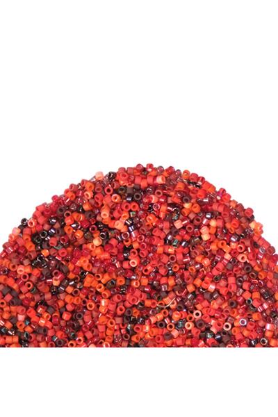 Prestij Boncuk حبة ميوكي ديليكا 11-0 - ظلال حمراء