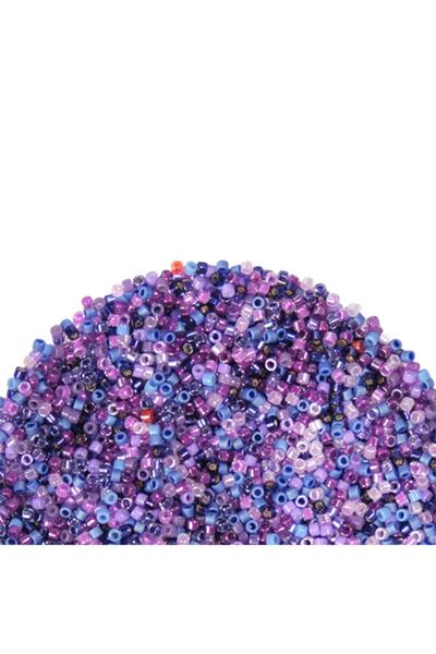 Prestij Boncuk Miyuki Boncuk Delica 11-0 Mor Tonları