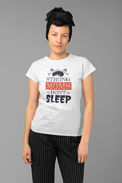 ErTaPassage Mamele albe cu imprimeu Femei tricou - T8926665