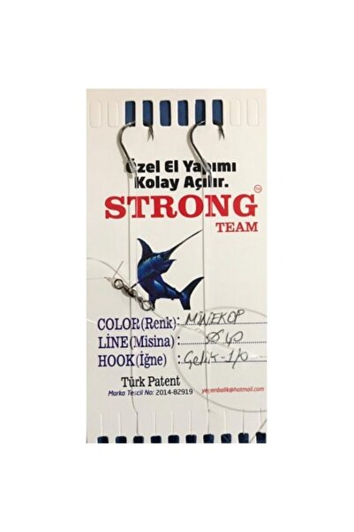 Strong Team Hazır Ikili Minekop Iğne Takımı(çelik Serisi)