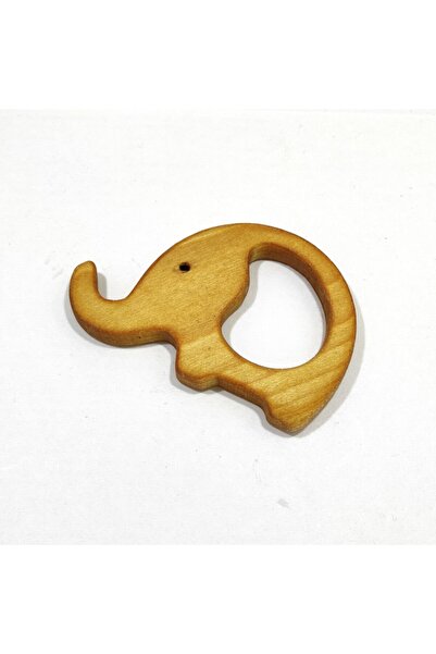 ABC Ahşap Akçaağaç Diş Kaşıyıcı Fil1