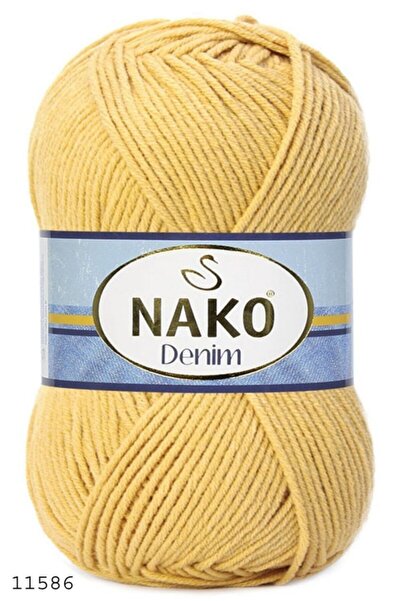NAKO خيوط تريكو يدوية من الدنيم 11586 (قطعة واحدة)