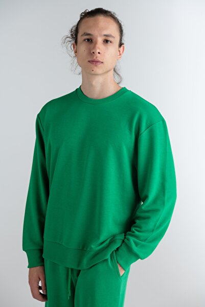 Eoselio Limited Edition Lightweight Unisex Sweatshirt Lte-03 Green