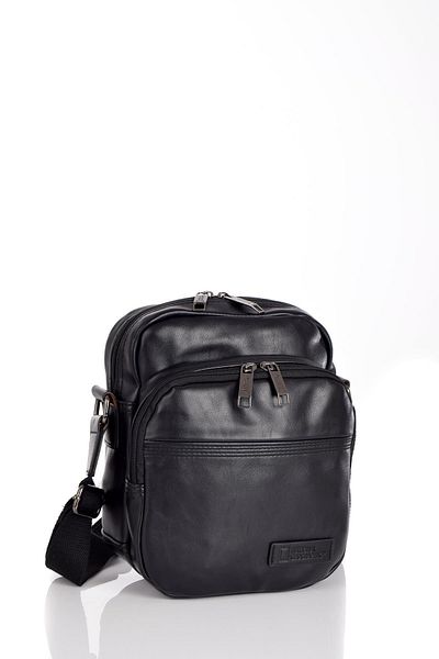NATIONAL GEOGRAPHIC National Geographic N12102.06 Black Long Strap Crossbody Bag