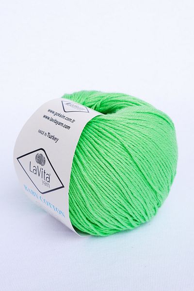LaVita Yarn Baby Cotton 50 g Amigurumi, Punch, Χειροποίητο νήμα τακα για πλέξιμο (CRAWN FIST-8140)