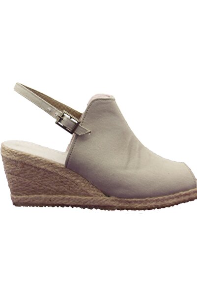 GokceKundura06 Καλοκαιρινά λινά παπούτσια με τακούνι